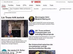 Sites similar to morningstar.ch