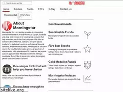 Sites similar to morningstar.co.il