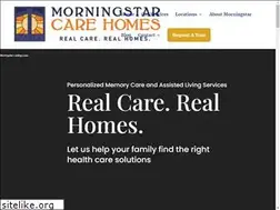 Sites similar to morningstarcarehomes.com