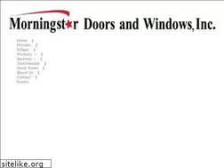Sites similar to morningstardoorsandwindows.com