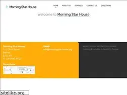 Sites similar to morningstarhouse.org