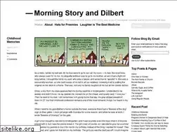 Sites similar to morningstoryanddilbert.wordpress.com