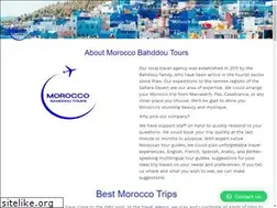 Sites similar to moroccobahddoutours.com