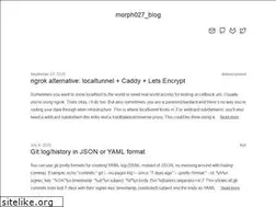 Sites similar to morph027.gitlab.io