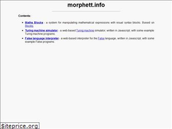 Sites similar to morphett.info