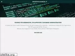 Sites similar to morpheusweb.it