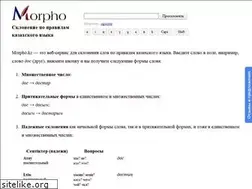 Sites similar to morpho.kz
