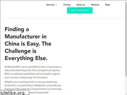 Sites similar to morphomfg.com