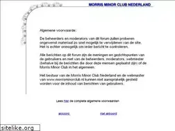 Sites similar to morrisminorforum.nl