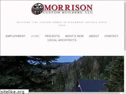 Sites similar to morrisoncustombuilders.com