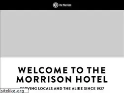 Sites similar to morrisonhotel.com.au