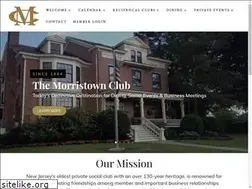 Sites similar to morristownclub.net