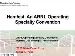Sites similar to morristownhamfest.com