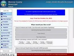 Sites similar to morrowcountymunict.org