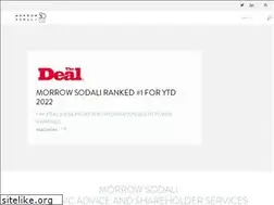 Sites similar to morrowsodali.com