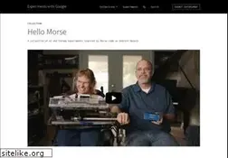 Sites similar to morse.withgoogle.com