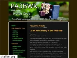 Sites similar to morsecode.nl