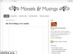 Sites similar to morselsandmusings.blogspot.com