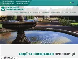 Sites similar to morshynkurort.net