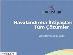 Sites similar to morsistem.com