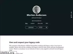 Sites similar to mortenanderson.net