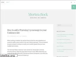 Sites similar to mortenbock.dk