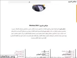 Sites similar to mortezashiri.ir