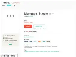 Sites similar to mortgage1st.com