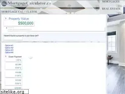 Sites similar to mortgagecalculator.ca