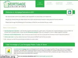 Sites similar to mortgagecalculators.info