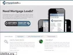 Sites similar to mortgageleads.ca