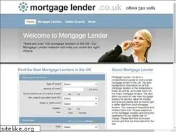 Sites similar to mortgagelender.co.uk