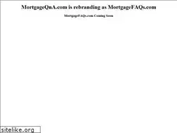 Sites similar to mortgageqna.com
