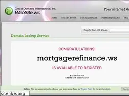 Sites similar to mortgagerefinance.ws