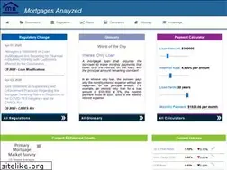 Sites similar to mortgagesanalyzed.com