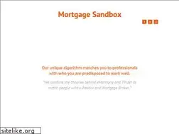 Sites similar to mortgagesandbox.com