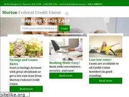 Sites similar to mortonfedcu.com