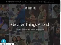 Sites similar to mosaicchurchsa.com