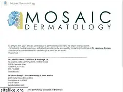 Sites similar to mosaicdermatology.com
