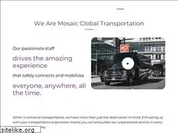 Sites similar to mosaicglobaltransportation.com