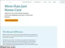 Sites similar to mosaichomecare.com