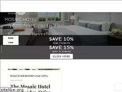 Sites similar to mosaichotel.com