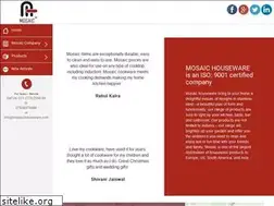 Sites similar to mosaichouseware.com