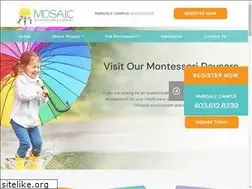 Sites similar to mosaicmontessori.ca
