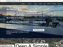 Sites similar to mosaicportland.org