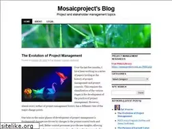 Sites similar to mosaicprojects.wordpress.com