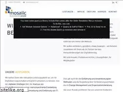 Sites similar to mosaiic.com