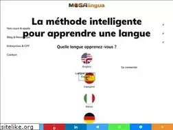 Sites similar to mosalingua.com