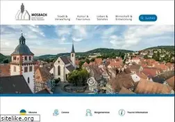 Sites similar to mosbach.de