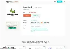 Sites similar to mosbank.com